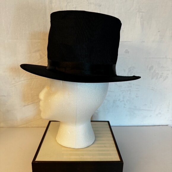 Fantasma Toys Top Hat Black Collapsible Halloween Costume Ringmaster Magician - Picture 3 of 9